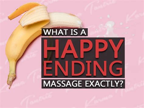 What are the signs for a "<b>happy</b> <b>ending</b>" <b>massage</b>? General Question So I went and had a <b>massage</b> recently. . Do massage parlors give happy endings